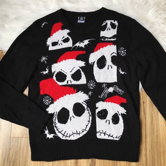 Disney Other - Disney Nightmare Before Christmas Jack Sweater
